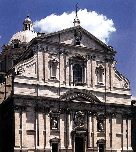 Il Gesù - Englis-speaking Wikipedia user Chirho, CC BY-SA 3.0 <http://creativecommons.org/licenses/by-sa/3.0/>, via Wikimedia Commons Il Gesù