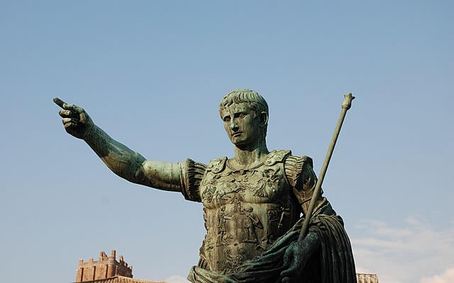 Der römische Kaiser Augustus