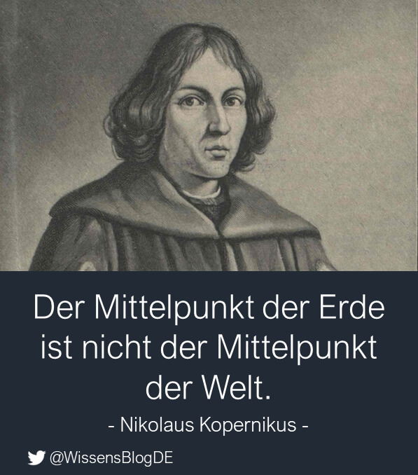 Zitat- Nikolaus Kopernikus