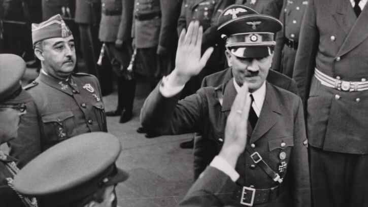 Franco und Hitler